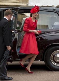 Kate-Middleton-Red-Catherine-Walker-Coat-Dress-June-2016